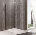 PANEL ΤΖΑΜΙ ΔΙΑ/ΝΕΣ 100*195h/8 mm ME ΜΠΡΑΤΣΟ ST/ST 70-120 cm