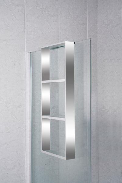 SALTO ΡΑΦΙΕΡΑ ΑΛΟΥΜ BRIGHT SILVER 90*35*8.5