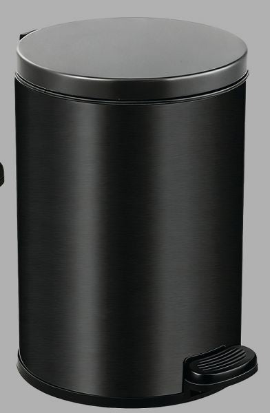 ELITE ΧΑΡΤΟΔΟΧΕΙΟ pedal 5 lt black mat