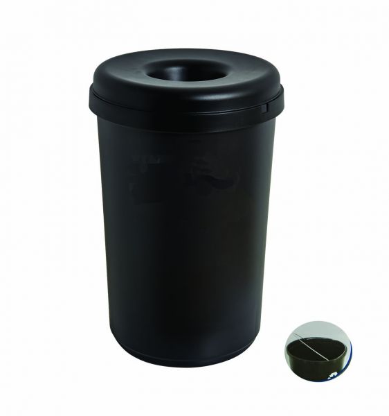BOMBA .ΚΑΔΟΣ 60lt 42χ62,5h black