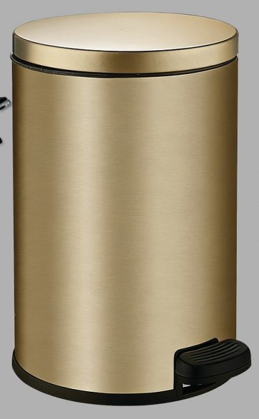 ELITE ΧΑΡΤΟΔΟΧΕΙΟ pedal 5 lt gold brushed