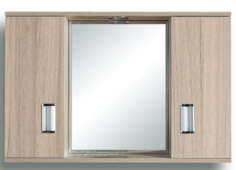 FINO II - ΕΡΜΑΡΙΟ PVC 72*55*13.5 ΜΕ ΕΝΑ ΦΩΣ ZEBRA