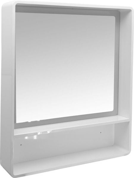 MAGIA - ΚΑΘΡΕΠΤΗΣ ΕΠΙΠΛΟΥ new PVC 60x12x70 LED - ΛΕΥΚΟΣ+