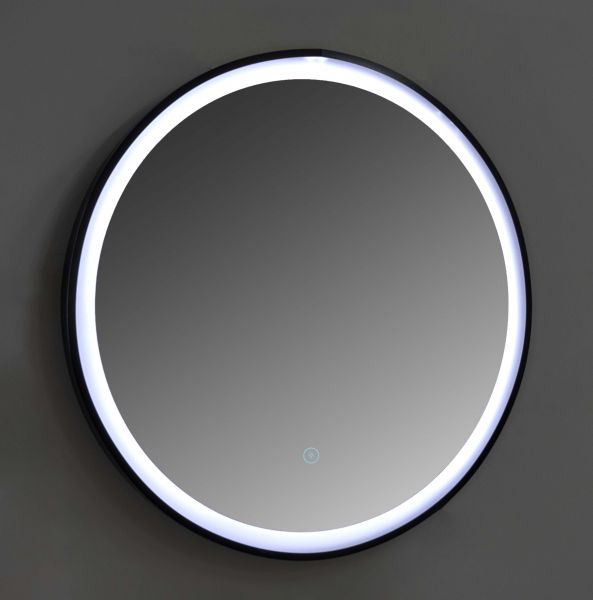 OMIKRON NOVA BLACK- ΚΑΘΡΕΠΤΗΣ LED*TOUCH 60*60