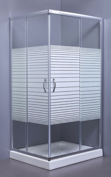 ASCOT - ΚΑΜΠΙΝΑ 4/ΓΩΝΗ ΣΧΕΤΗ 70*70 ΧΡΩΜΕ - ΓΥΑΛΙ ΓΡΑΜΜΕΣ