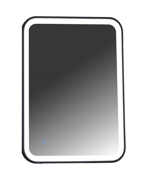 ROLAN black LED - ΚΑΘΡΕΠΤΗΣ LED*TOUCH 60*80