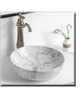 SOLANTE-2 420*420*140 ΝΙΠΤΗΡΑΣ DECOR GREY-LIGHT ΜΑΡΜΑΡΟ